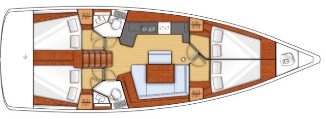 Oceanis 45 - 4 cab. Beautiful Love